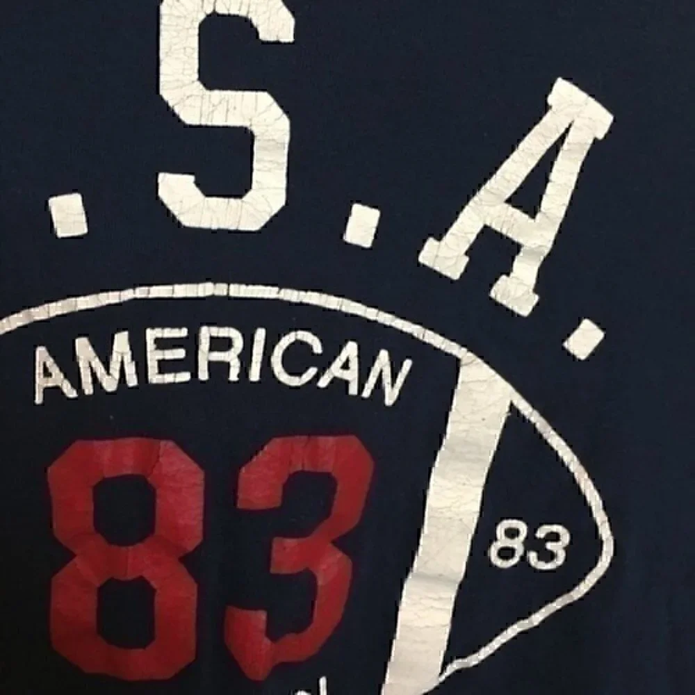 Old Navy boys size 8 medium navy USA football T-shirt NWOT